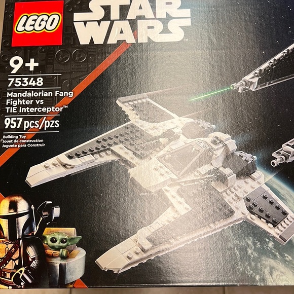 Lego Star Wars Mandalorian Fang Fighter vs Tie Interceptor 75348 New sealed